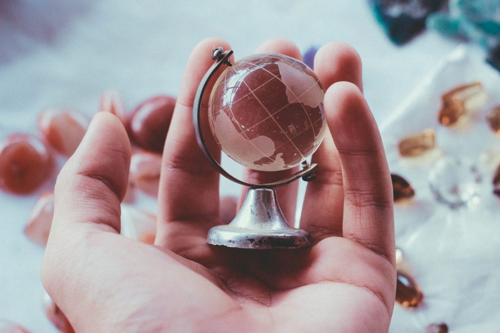 HOlding the world in your hand