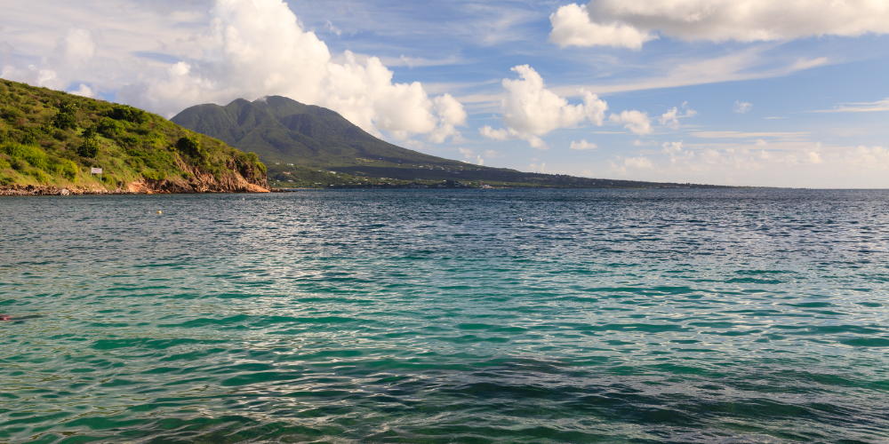 Caribbean beaches St Kitts 