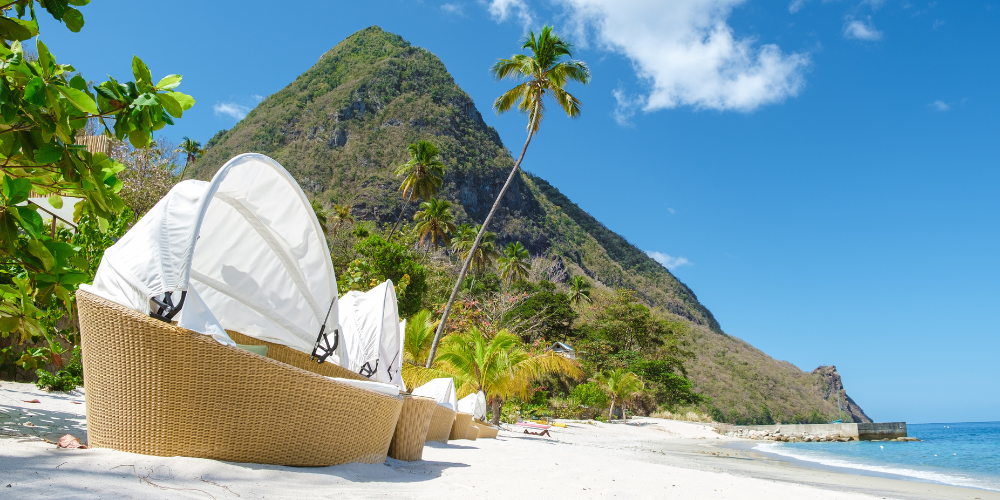 Caribbean beaches sugar beach 