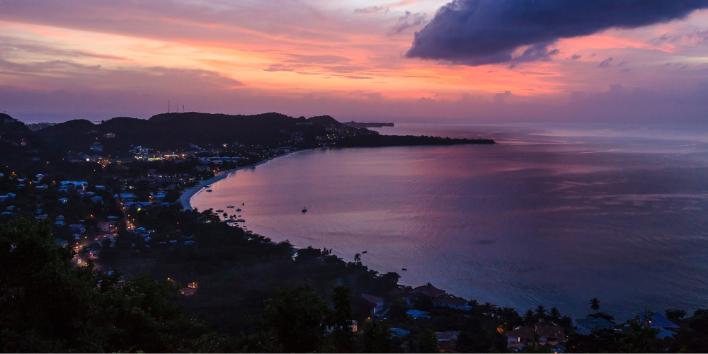 Caribbean beaches Grand Anse 